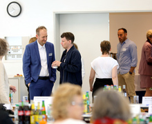 Gesprächsrunde im Tagungsraum