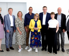 Gruppenbild des Vorstandes von Weiterbildung Hessen e.V.